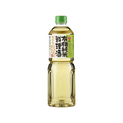 盛田 有機 純米料理酒 透明ボトル 1L